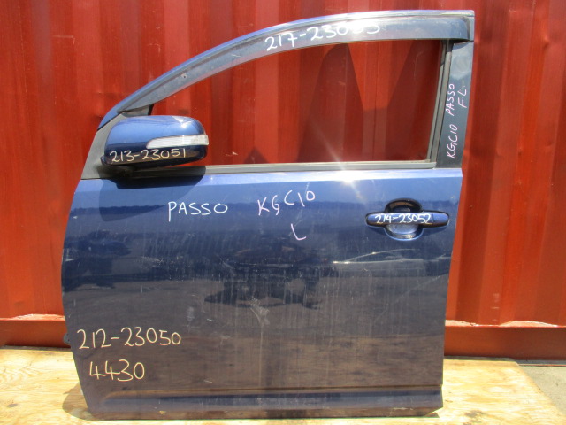 Used Toyota Passo DOOR SHELL FRONT LEFT